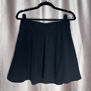 Corduroy Black Women's Skirt
